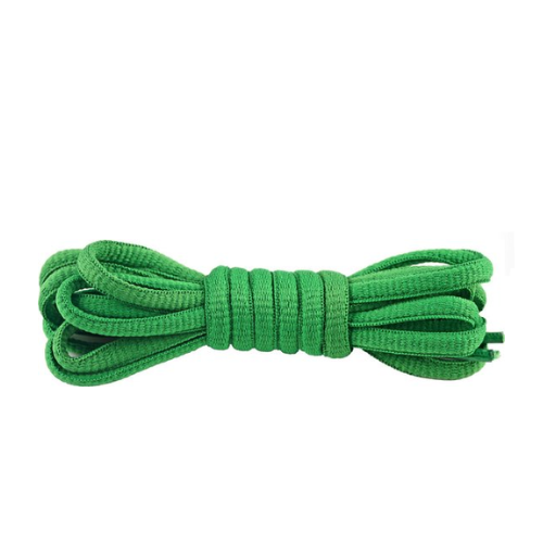 Groene Ovale Veters voor Asics & Nike SB