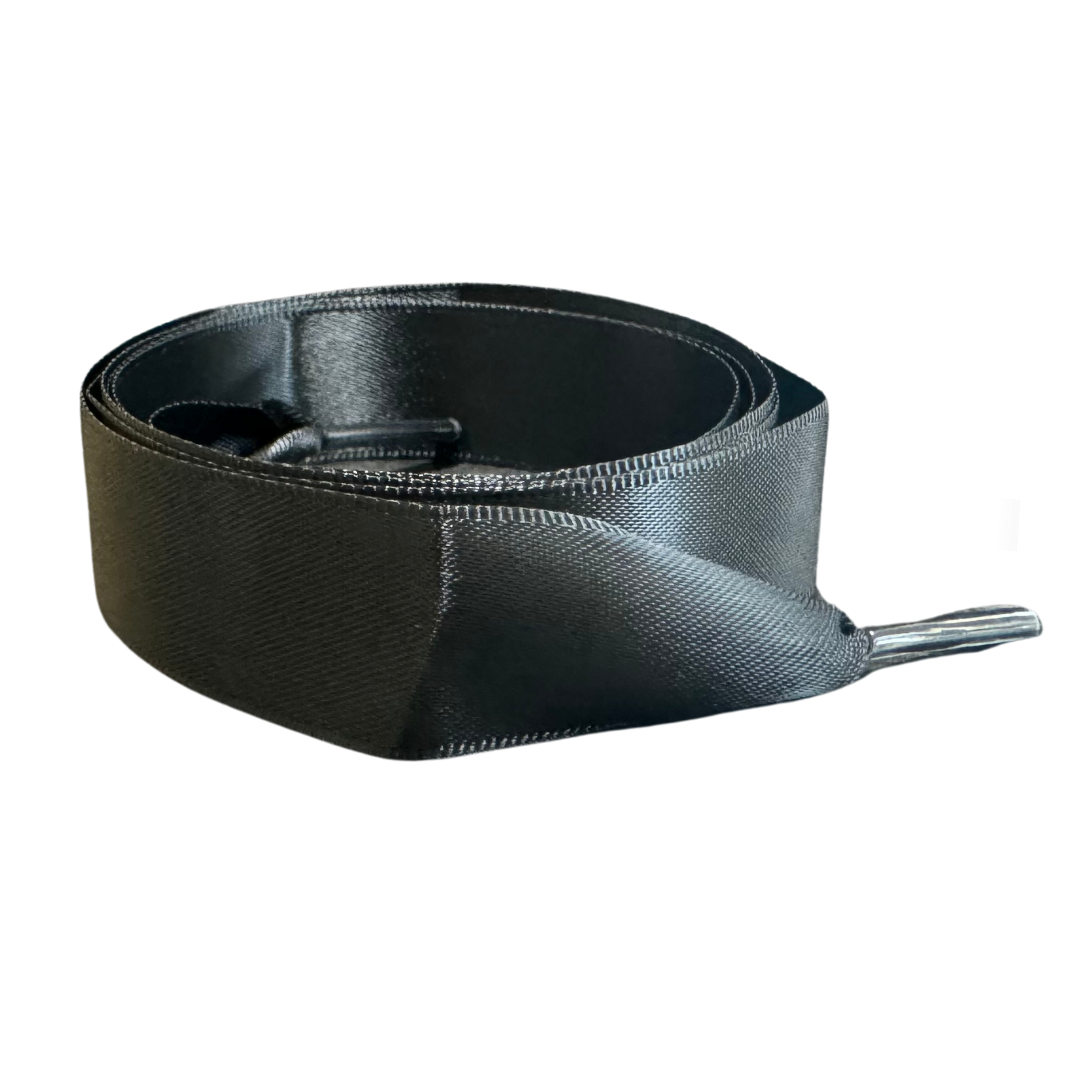 Zwarte satijnen veters