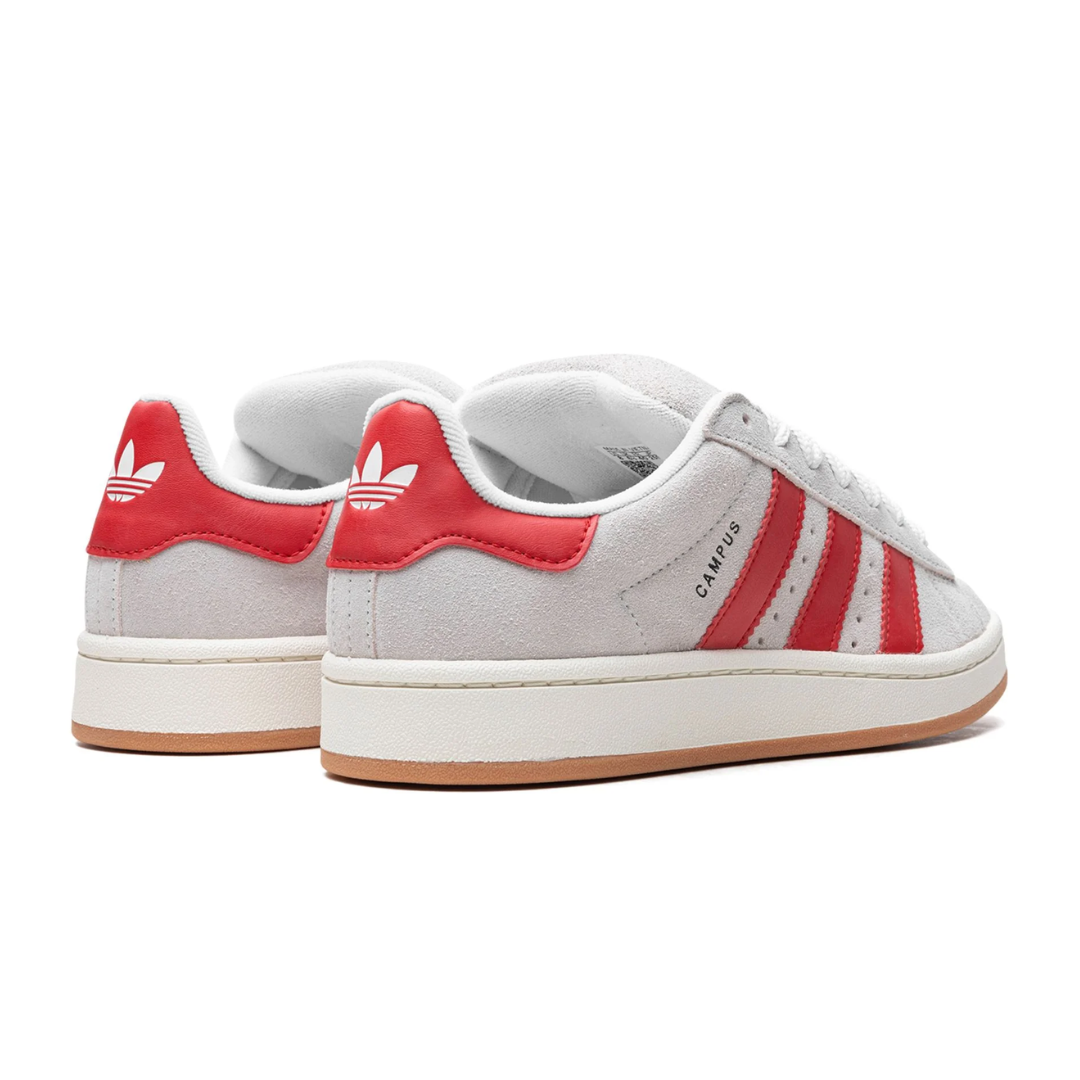 Adidas Campus 00s Crystal White better Scarlet achterkant